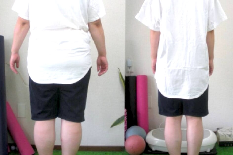 遺伝子トレーニング実施 Before＆After写真