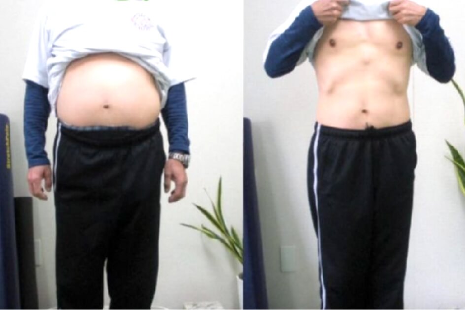 遺伝子トレーニング実施 Before＆After写真