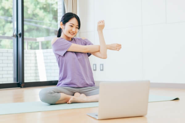 オンライン運動指導 イメージ写真